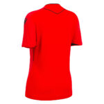 Tricou arbitru dama Macron Tess Eco, Rosu / Negru - imagine 4
