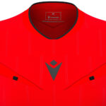 Tricou arbitru dama Macron Tess Eco, Rosu / Negru - imagine 5