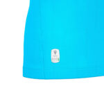 Tricou arbitru dama Macron Tess Eco, Albastru Sky Fluo / Negru - imagine 8