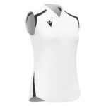 Tricou sport dama Macron Frostmoor, Alb / Negru