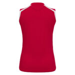 Tricou sport dama Macron Frostmoor, Rosu / Alb - imagine 4