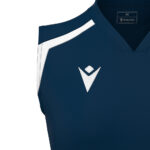 Tricou sport dama Macron Frostmoor, Bleumarin / Alb - imagine 5