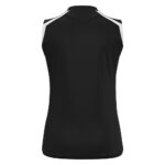 Tricou sport dama Macron Frostmoor, Negru / Alb - imagine 4