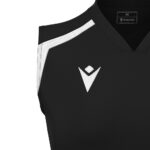 Tricou sport dama Macron Frostmoor, Negru / Alb - imagine 5