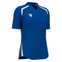 Tricou sport dama Macron Anduril, Albastru Royal / Alb