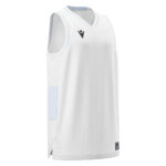 Tricou baschet Macron Carbon Eco, Alb