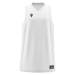 Tricou baschet Macron Carbon Eco, Alb - imagine 2