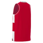 Tricou baschet Macron Carbon Eco, Rosu - imagine 4