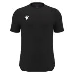 Tricou rugby Macron Medal, Negru - imagine 3