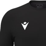 Tricou rugby Macron Medal, Negru - imagine 5