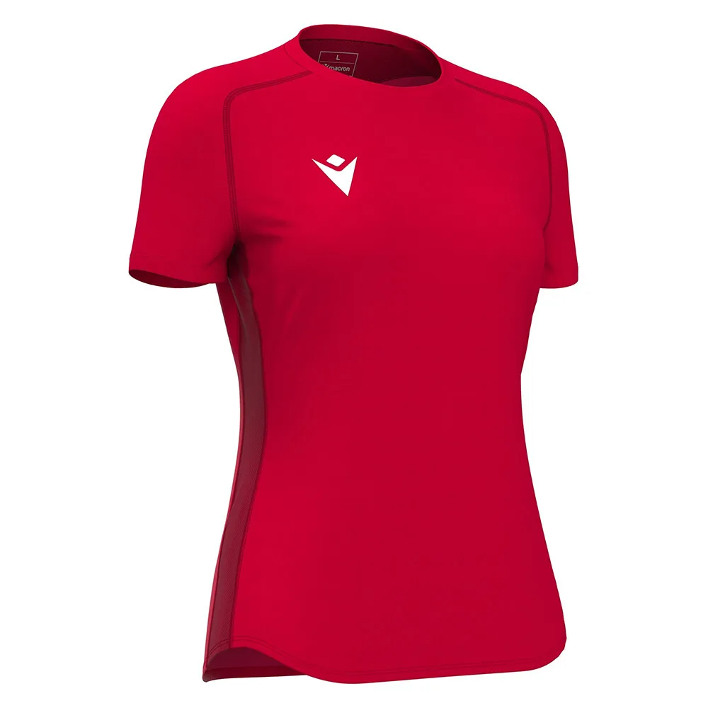 Tricou sport dama Macron Trophy, Rosu - imagine 1