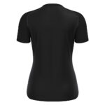 Tricou sport dama Macron Trophy, Negru - imagine 3