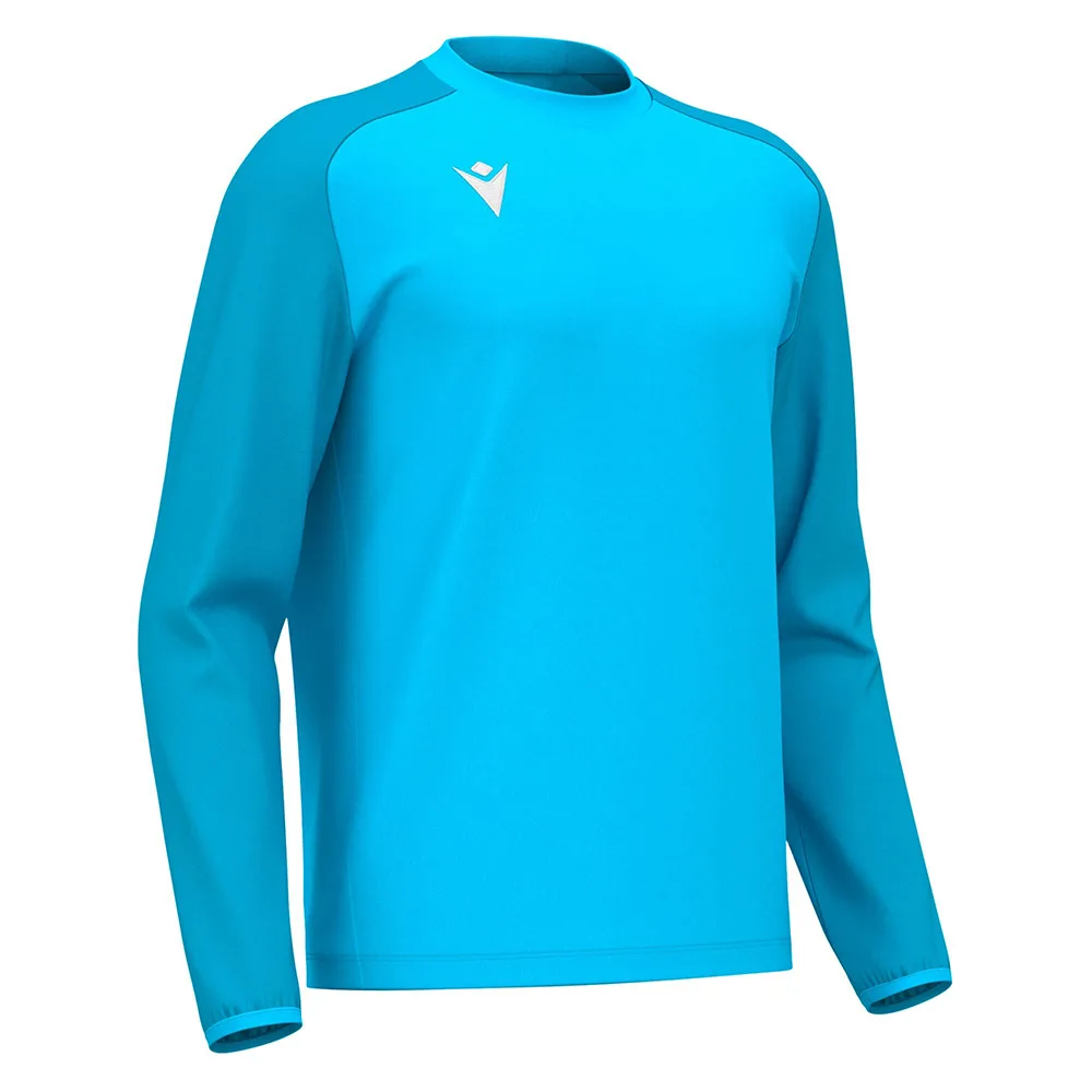 Bluza antrenament Macron Thalos, Albastru Sky Fluo - imagine 1