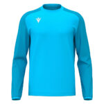 Bluza antrenament Macron Thalos, Albastru Sky Fluo - imagine 2