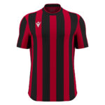 Tricou fotbal Macron Legion, Rosu / Negru - imagine 2