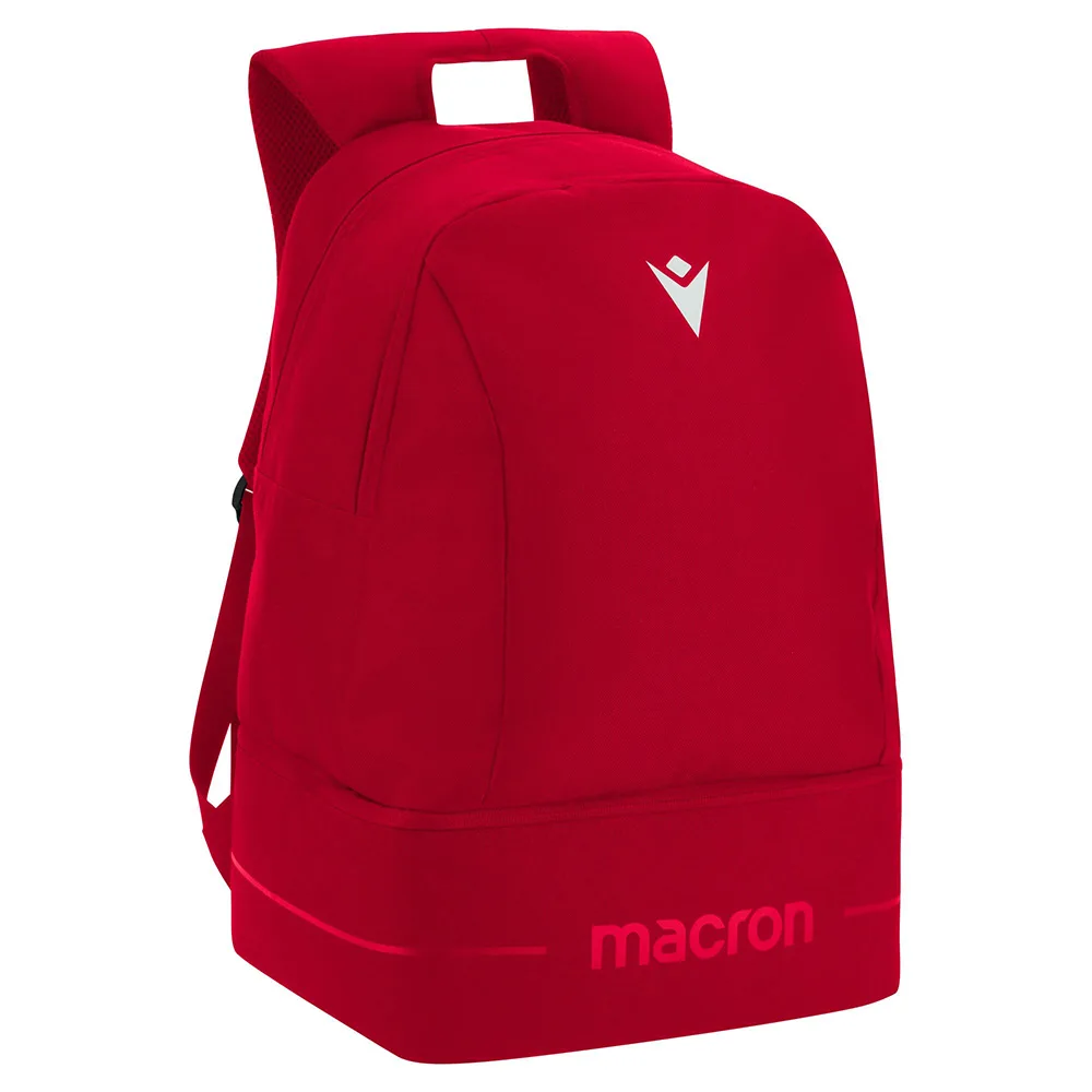 Rucsac sport Macron Crew, Rosu (Medium) - imagine 1