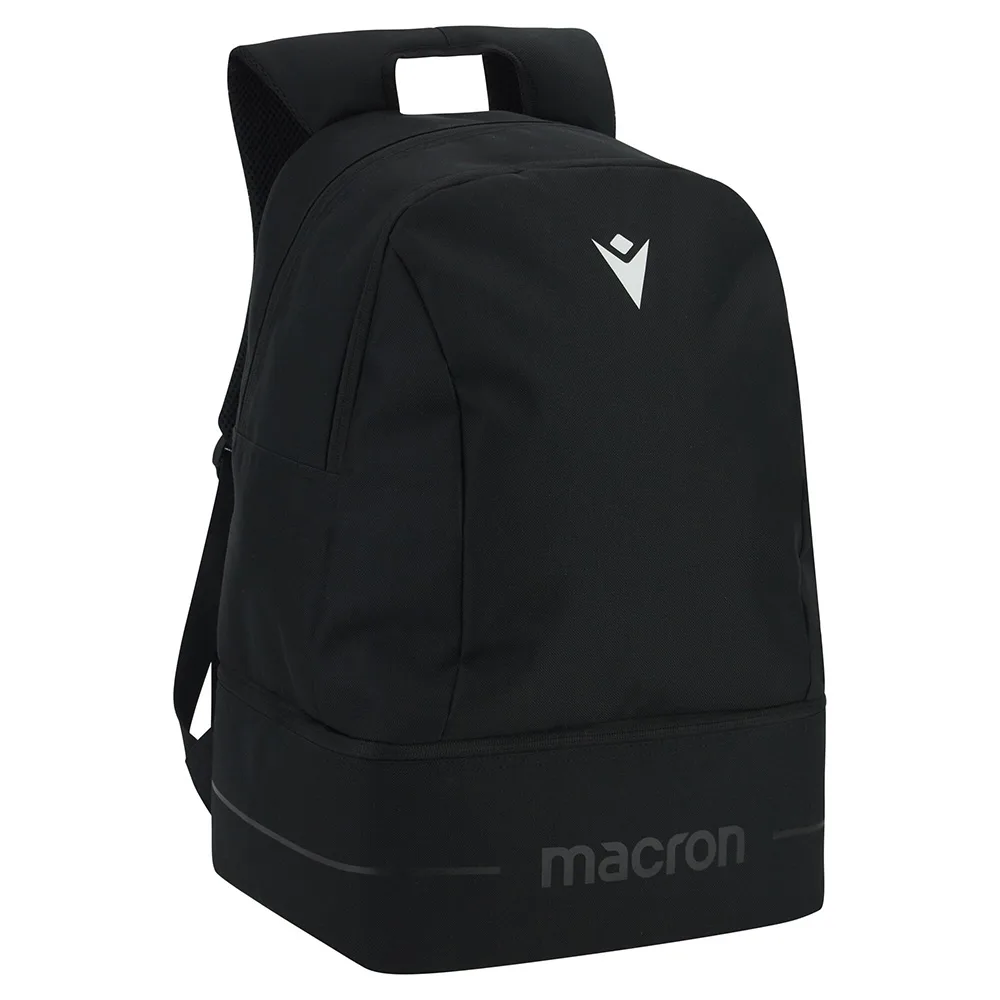 Rucsac sport Macron Crew, Negru (Large) - imagine 1