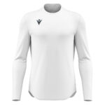 Tricou sport maneca lunga Macron Void, Alb - imagine 2