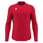 Tricou sport maneca lunga Macron Void, Rosu - imagine 2