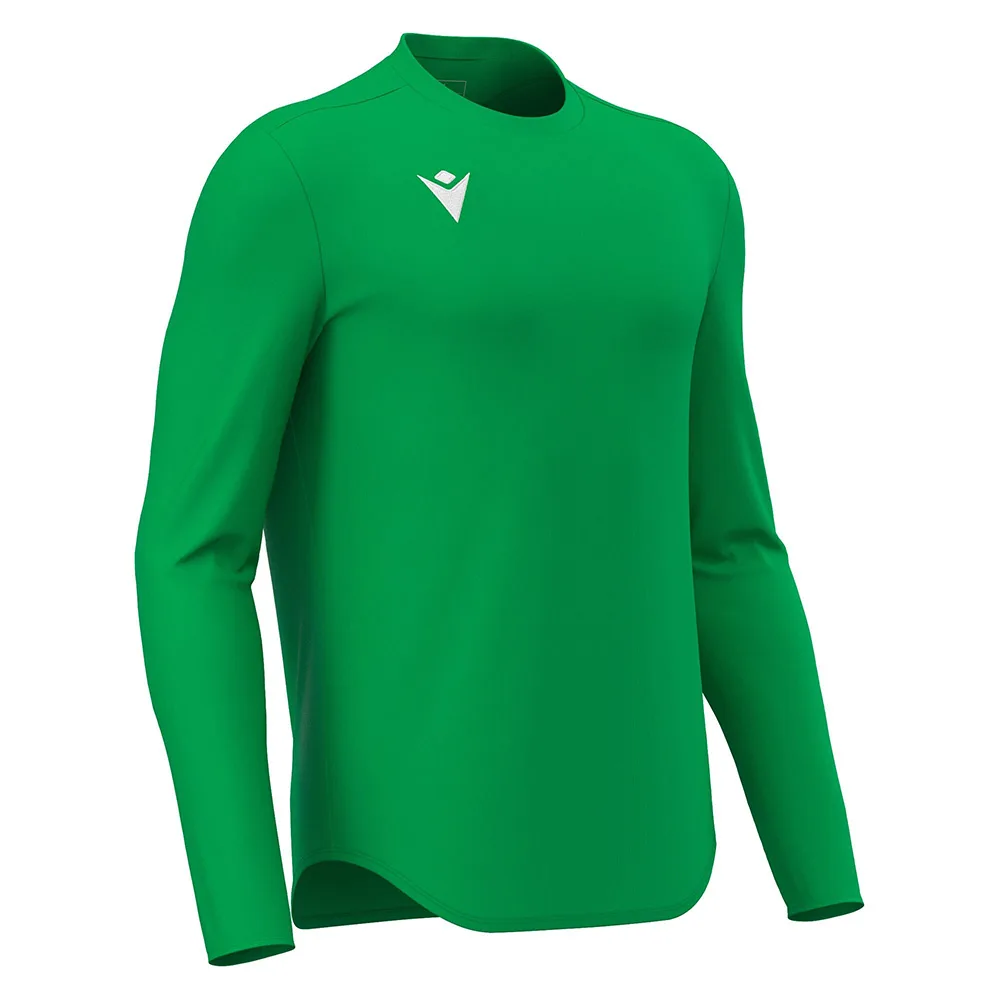 Tricou sport maneca lunga Macron Void, Verde - imagine 1