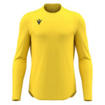 Tricou sport maneca lunga Macron Void, Galben - imagine 2
