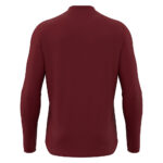 Tricou sport maneca lunga Macron Void, Visiniu - imagine 3