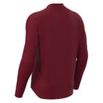 Tricou sport maneca lunga Macron Void, Visiniu - imagine 4