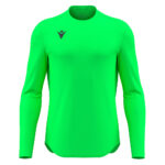 Tricou sport maneca lunga Macron Void, Verde Fluo - imagine 2