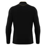 Tricou arbitru maneca lunga Macron Mendez Eco, Negru / Auriu - imagine 3