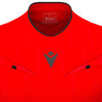 Tricou arbitru maneca lunga Macron Mendez Eco, Rosu / Negru - imagine 5