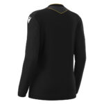 Tricou maneca lunga arbitru dama Macron Tess Eco, Negru / Auriu - imagine 4