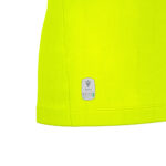 Tricou maneca lunga arbitru dama Macron Tess Eco, Galben Fluo / Negru - imagine 7