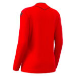 Tricou maneca lunga arbitru dama Macron Tess Eco, Rosu / Negru - imagine 4