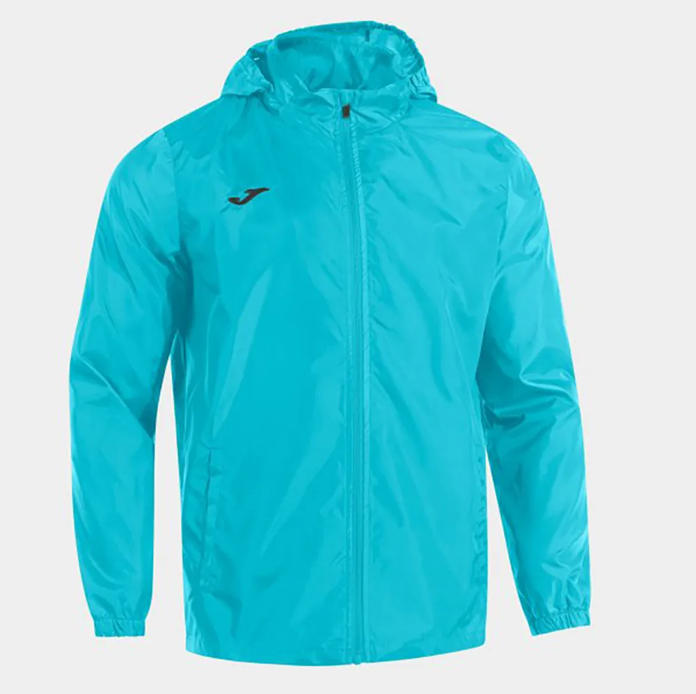 Geaca ploaie Joma Rain, Turcoaz Fluo - imagine 1