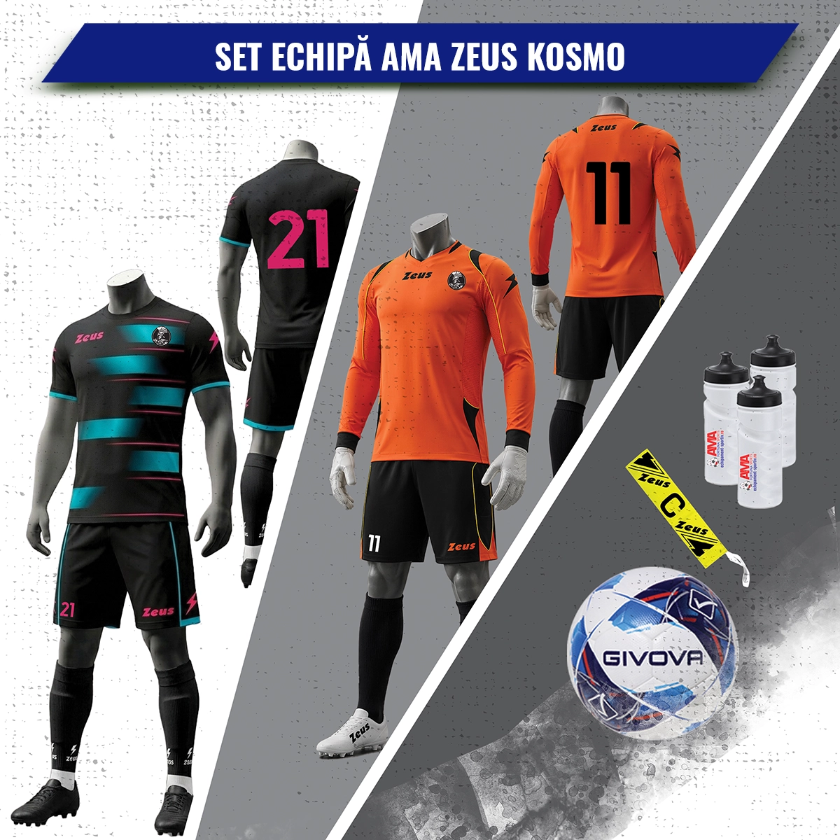 Set Echipa Fotbal Zeus Kosmo