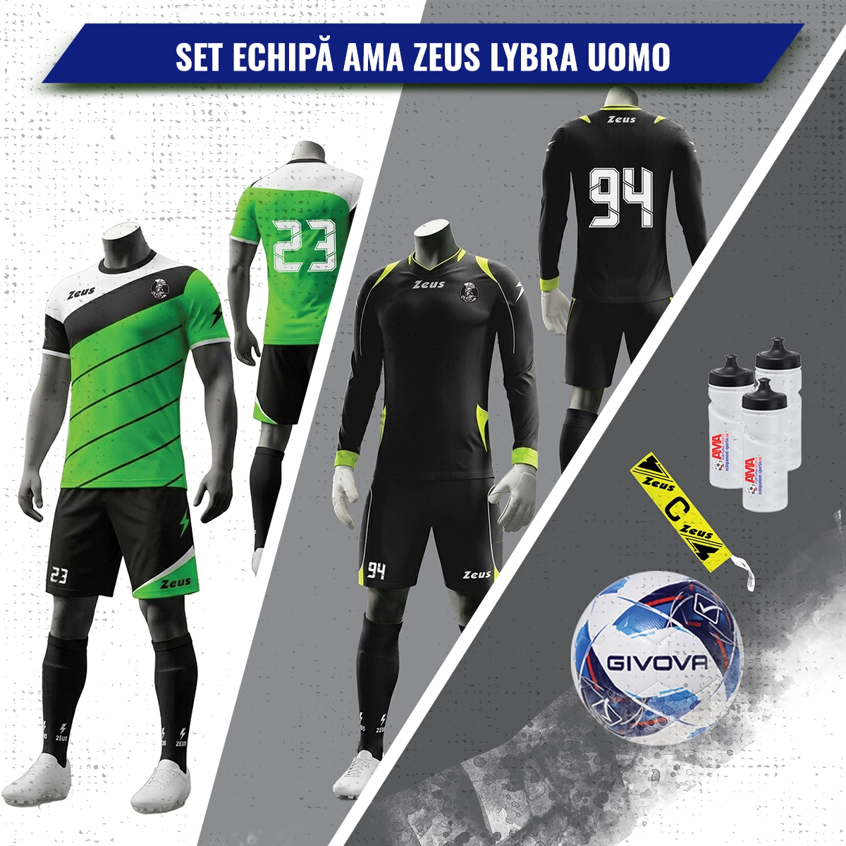 Set Echipa Fotbal Zeus Lybra Uomo