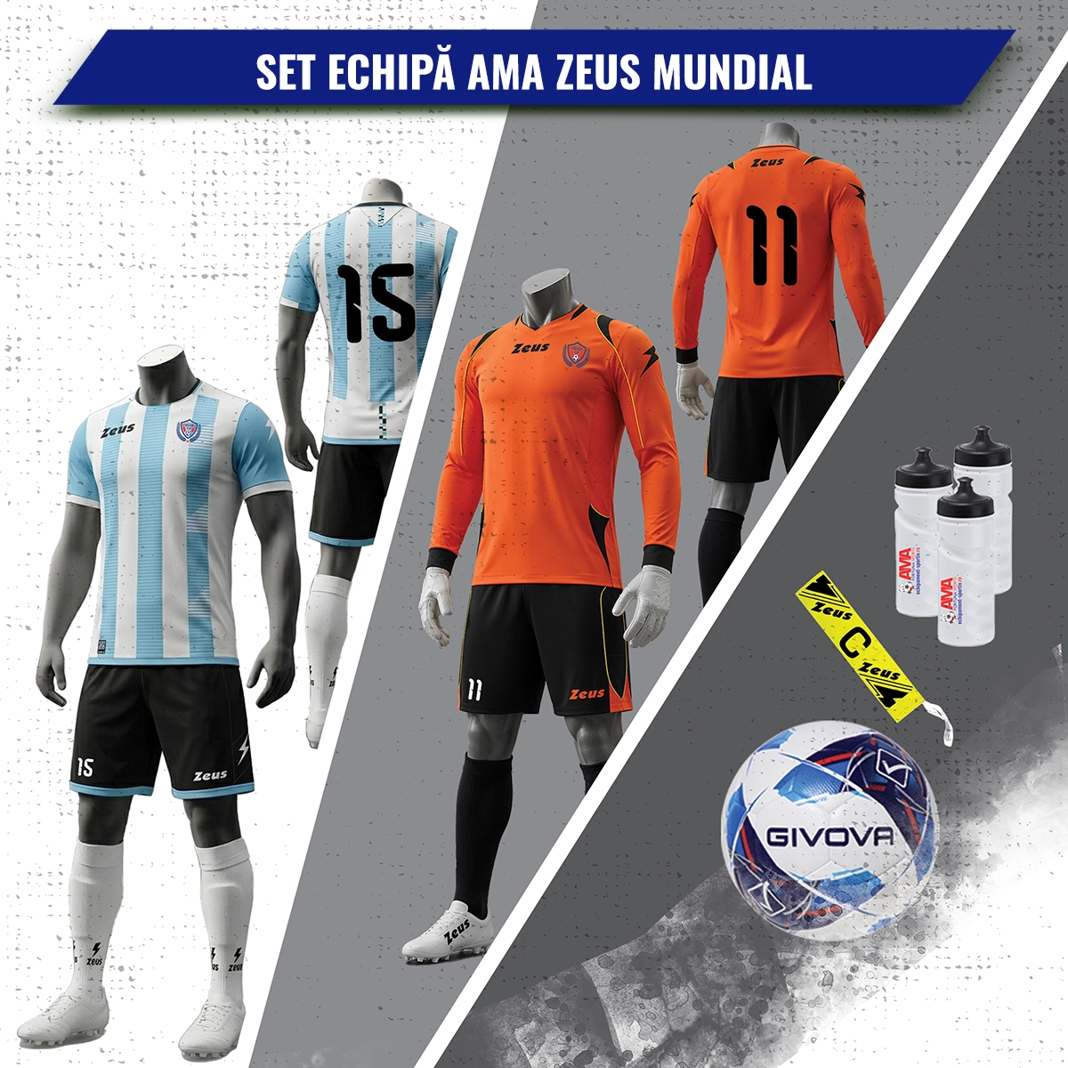 Set Echipa Fotbal Zeus Mundial