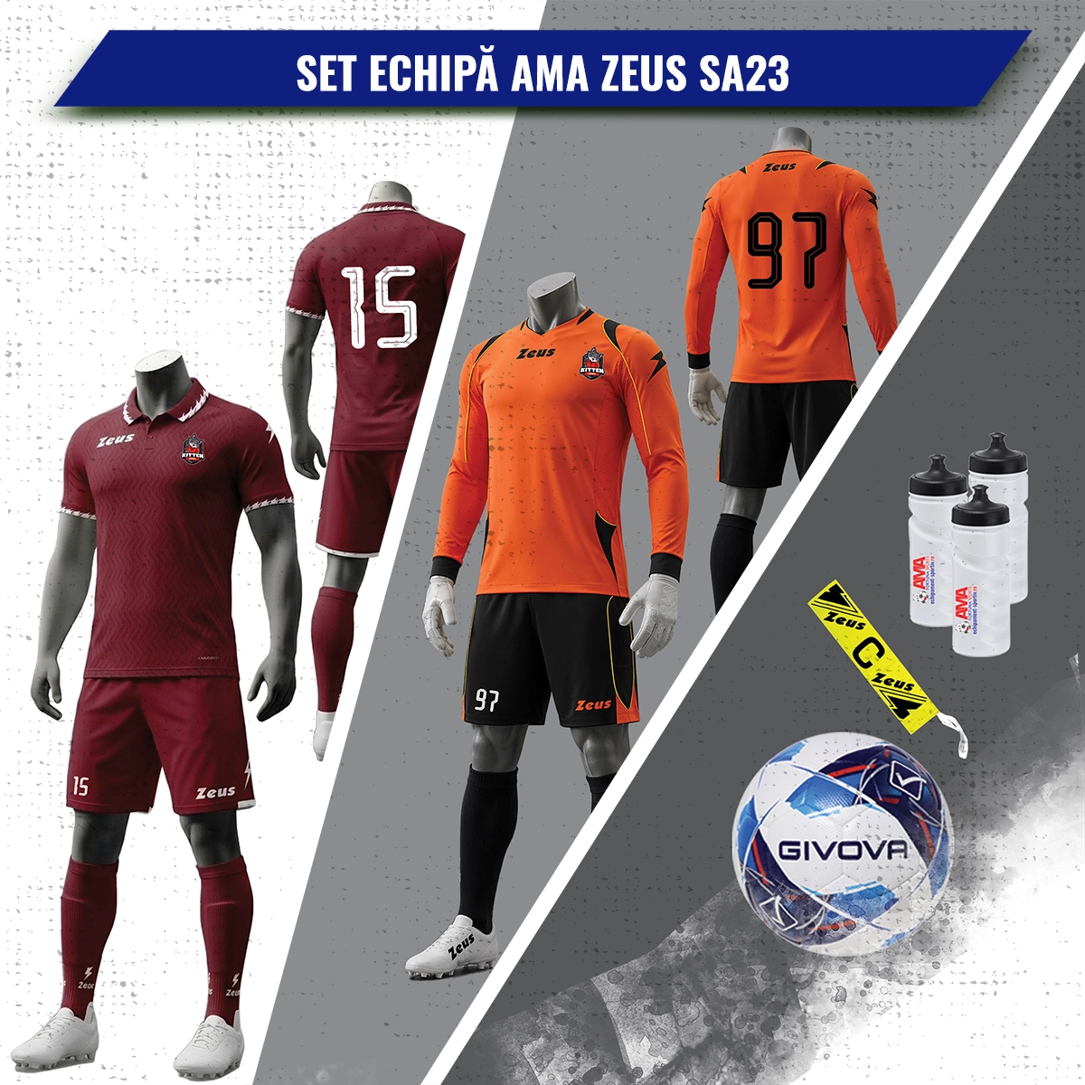 Set Echipa Fotbal Zeus SA23