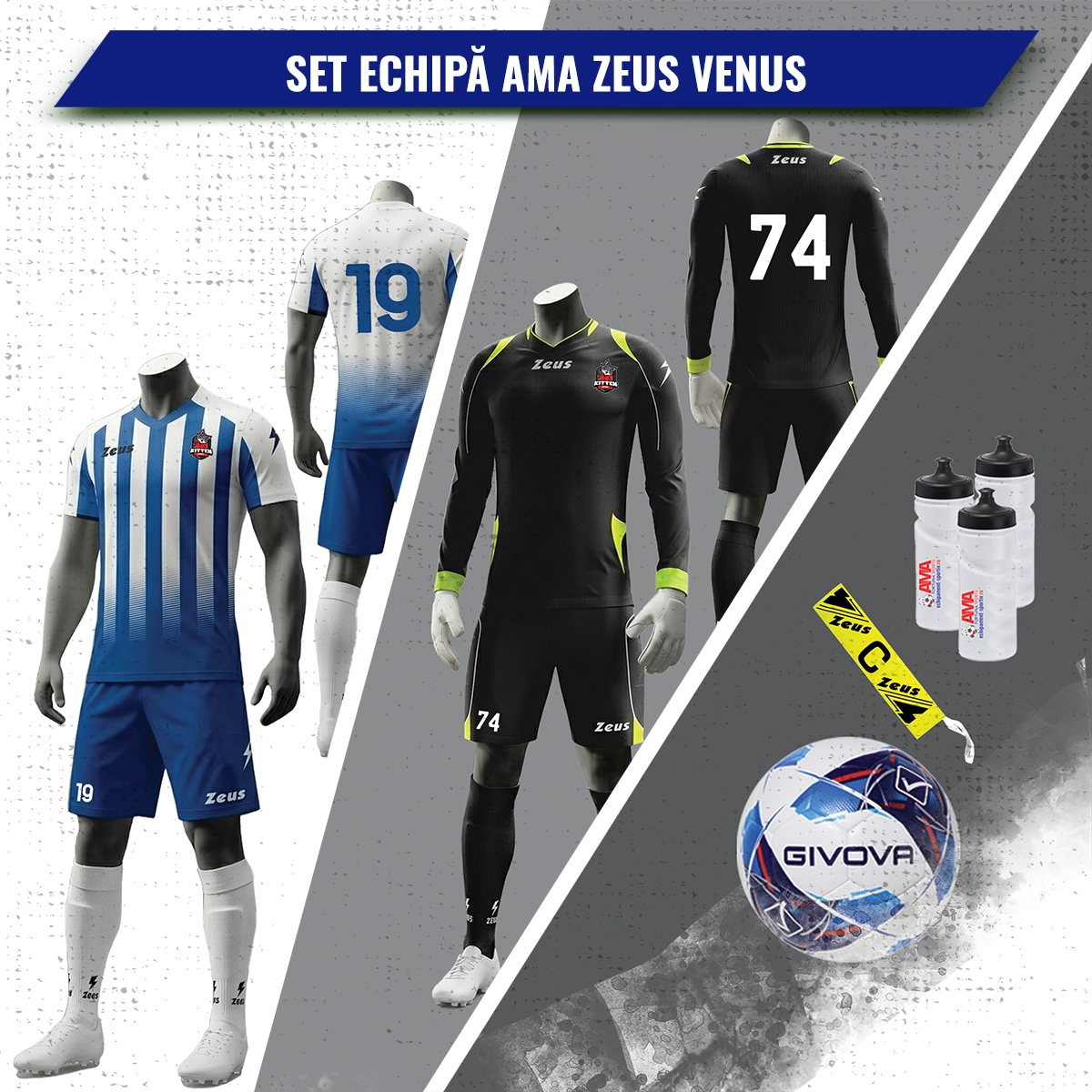 Set Echipa Fotbal Zeus Venus