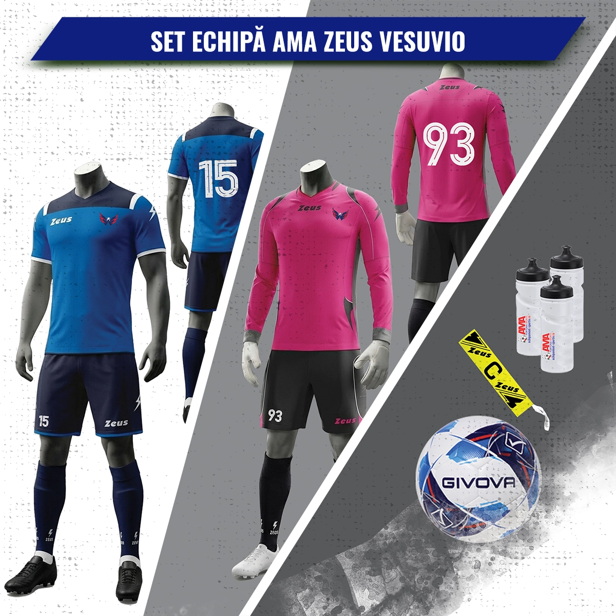 Set Echipa Fotbal Zeus Vesuvio