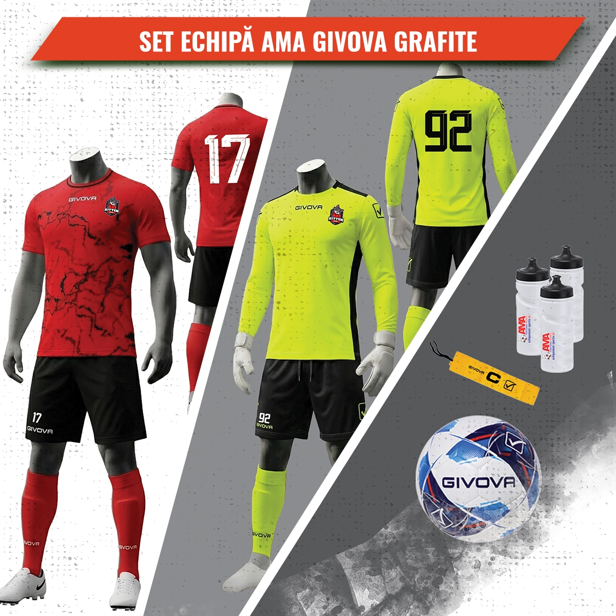 Set Fotbal AMA Givova Grafite