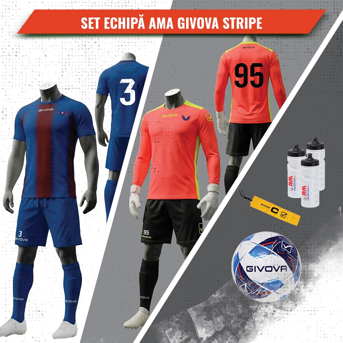 Set Fotbal AMA Givova Stripe