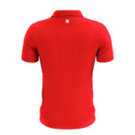 Tricou polo Zeus Start, Rosu - imagine 2
