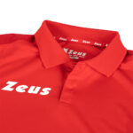 Tricou polo Zeus Start, Rosu - imagine 3
