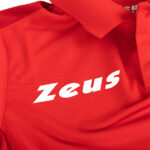 Tricou polo Zeus Start, Rosu - imagine 4