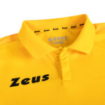 Tricou polo Zeus Start, Galben - imagine 3