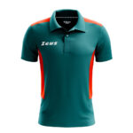Tricou polo Zeus Start, Albastru Petrol