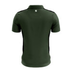 Tricou polo Zeus Start, Verde militar - imagine 2