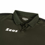 Tricou polo Zeus Start, Verde militar - imagine 3
