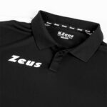 Tricou polo Zeus Start, Negru - imagine 3